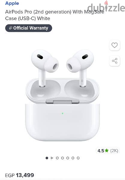 Apple airpods gen. 2 Type-c New sealed 0