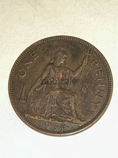 1 penny 1936 0