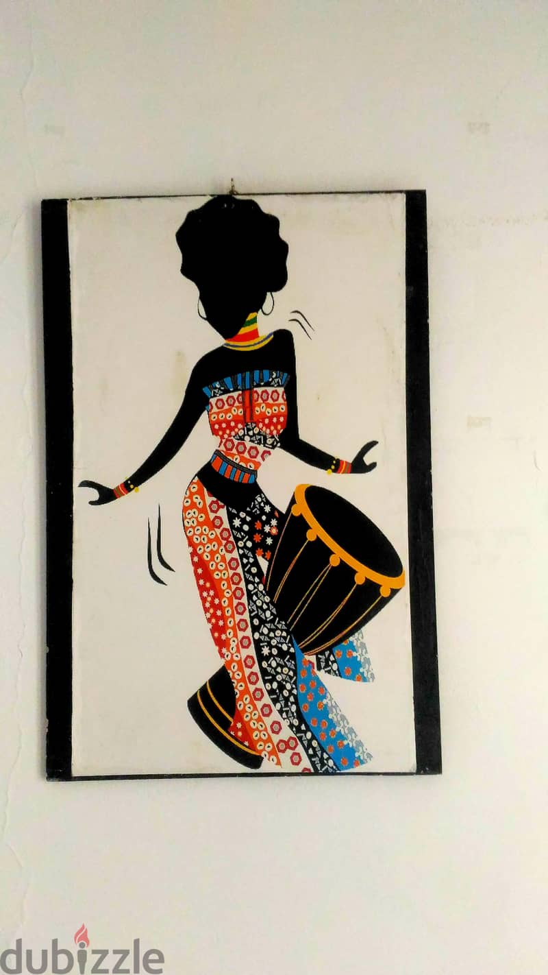 لوحات افريقية مودرن  اجزاء رائعة 7