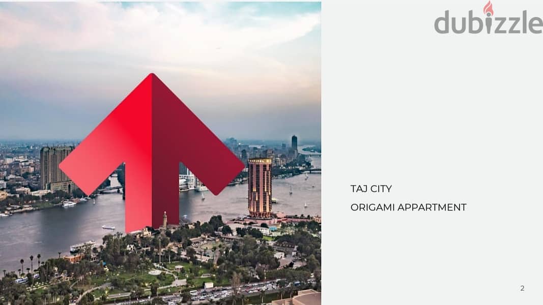 Taj City شقة للبيع 3 غرف امام المطار في كمبوند تاج سيتي التجمع الاول 4