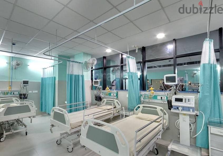 A clinic in the largest hospital with an area of 13,000 square meters, amidst the largest population density and more than 40 compounds in front of th 3