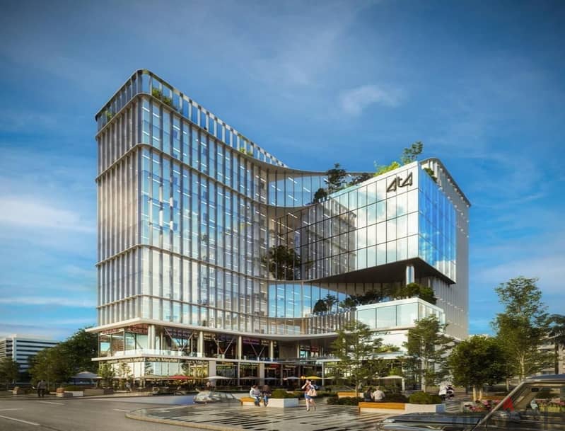للبيع عيادة في 4t4 داون تاون العاصمة الجديدة تديرها شركة ارابيلا بلازا خصم 10% مقدم 10% حتى 8 سنوات 1