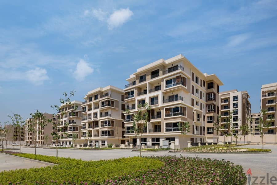 Prime Apartment 131 m in Sarai with dp 353 K and installment till 8 years Mostakbal City New Cairo 1