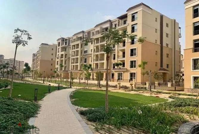 Prime Apartment 131 m in Sarai with dp 353 K and installment till 8 years Mostakbal City New Cairo 3