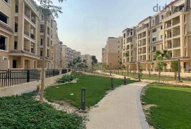 Prime Apartment 131 m in Sarai with dp 353 K and installment till 8 years Mostakbal City New Cairo 4
