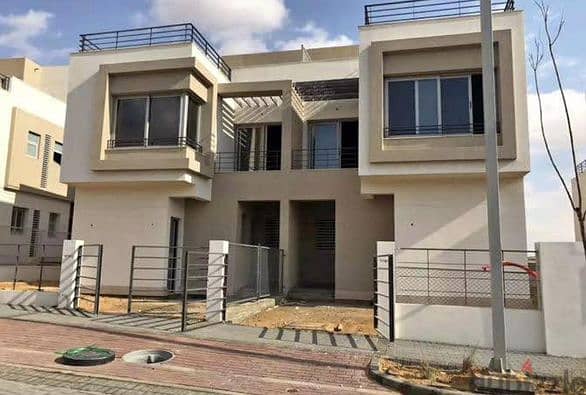 Twin House 295m Special price For Sale In Compound Palm Hills New Cairo 2