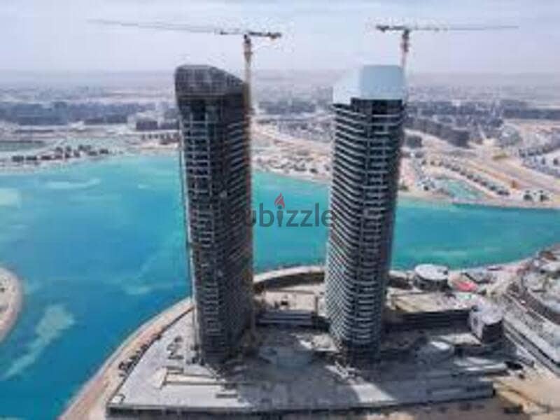 chalet for sale in North Edge, El Alamein Towers. 5