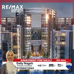 Prime location Resale apartment with roof in zed west - ElSheikh Zayed 0