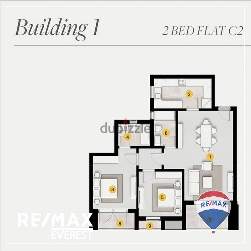 Prime location Resale apartment with roof in zed west - ElSheikh Zayed 4