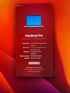 macbook pro 13 inch 2017 ماك بوك برو