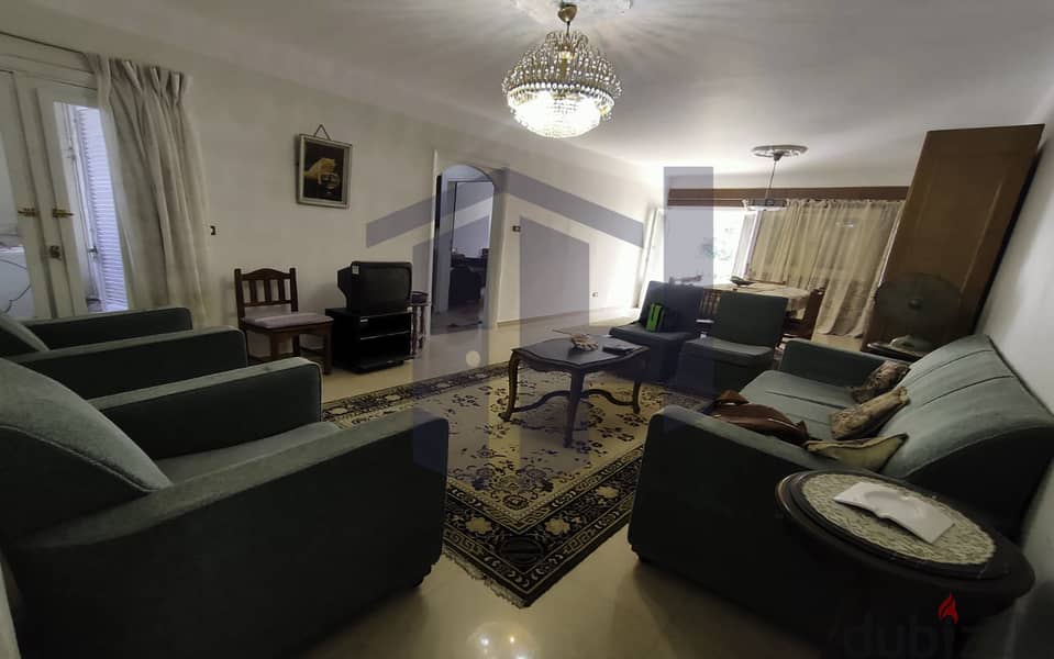 Furnished apartment for rent, 125 sqm, Smouha (Smouha Cooperatives) 1