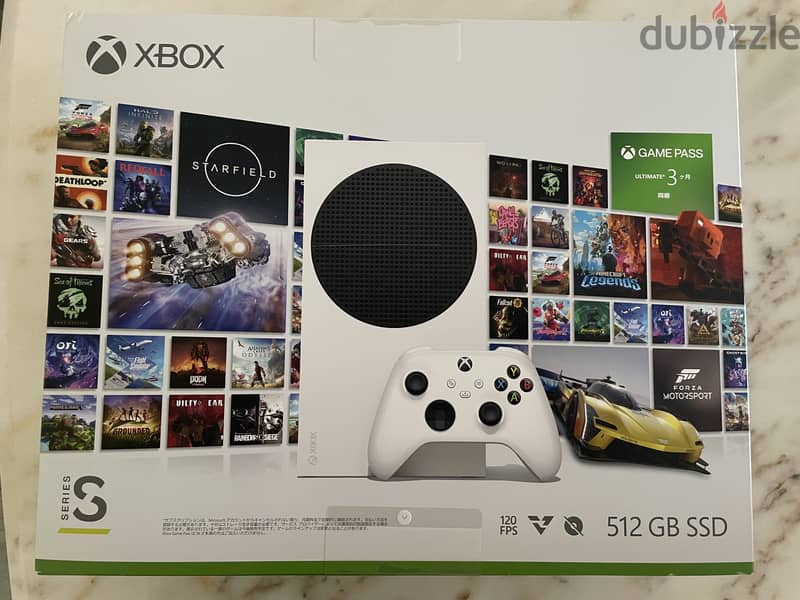 Xbox Series S 512GB + 3 Months Game Pass ultimate for free + 1 white c 1