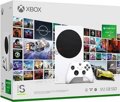 Xbox Series S 512GB + 3 Months Game Pass ultimate for free + 1 white c 2
