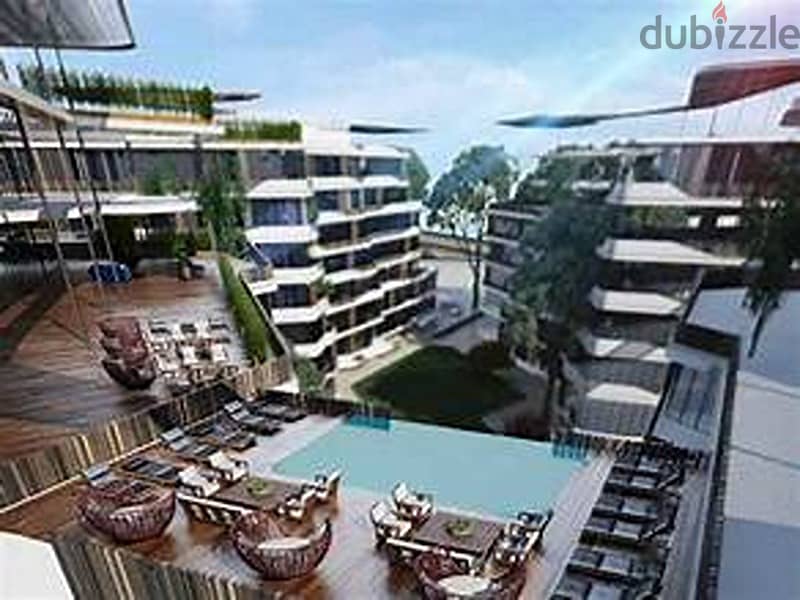 under market price studio at bloom Fields at mostkbal city (Terraces District for sale with down payment and 8 years installments 1
