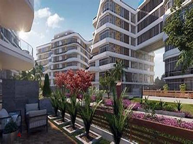under market price studio at bloom Fields at mostkbal city (Terraces District for sale with down payment and 8 years installments 4