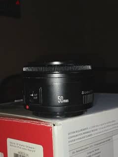 canon lens 50mm is zeroooo