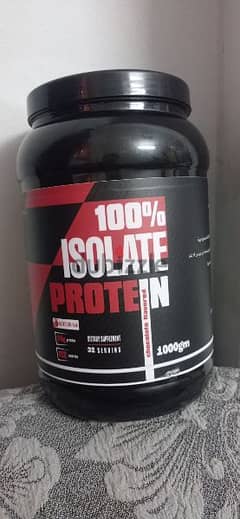 protein isolate 100% 0