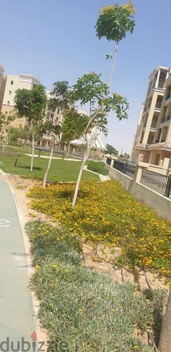 The smallest duplex area is 136 sqm with a 20 sqm garden at a very special price for sale in Sarai Compound, Sheya Phase, near Mostakbal City