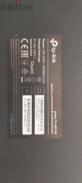 Tplink loadbalance ER-5120 1