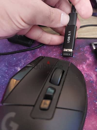 Wireless extender dongle for mouse