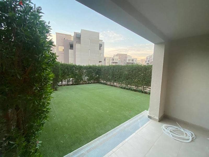 Apartment with garden for rent in cairo feastival city 1