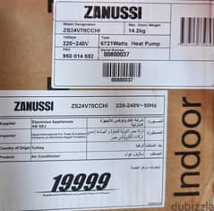 Zanussi Air Condition Inverter 3 HP Hot & Cold