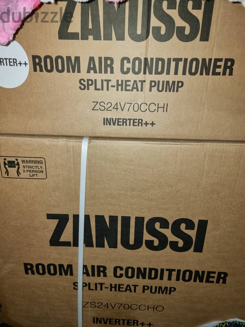 Zanussi Air Condition Inverter 3 HP Hot & Cold 2