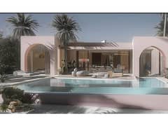 Townhouse with 3 rooms on the sea, Hacienda Sidi Heneish delivery one year down payment of 5% in installments over 8 years
