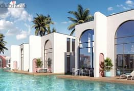 Townhouse Villa for sale in Sodic | June | in Ras El-Hekma North Coast in installments with panoramic view for lagoon and sea