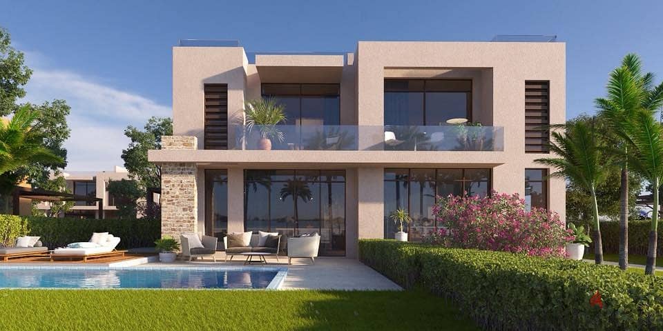 Townhouse Villa for sale in Sodic | June | in Ras El-Hekma North Coast in installments with panoramic view for lagoon and sea 5