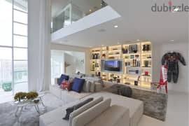Duplex (Al Tokaza) 322 meters, finished, ultra super luxury, with a finished swimming pool, with a 5% down payment and payment up to 8 years 0