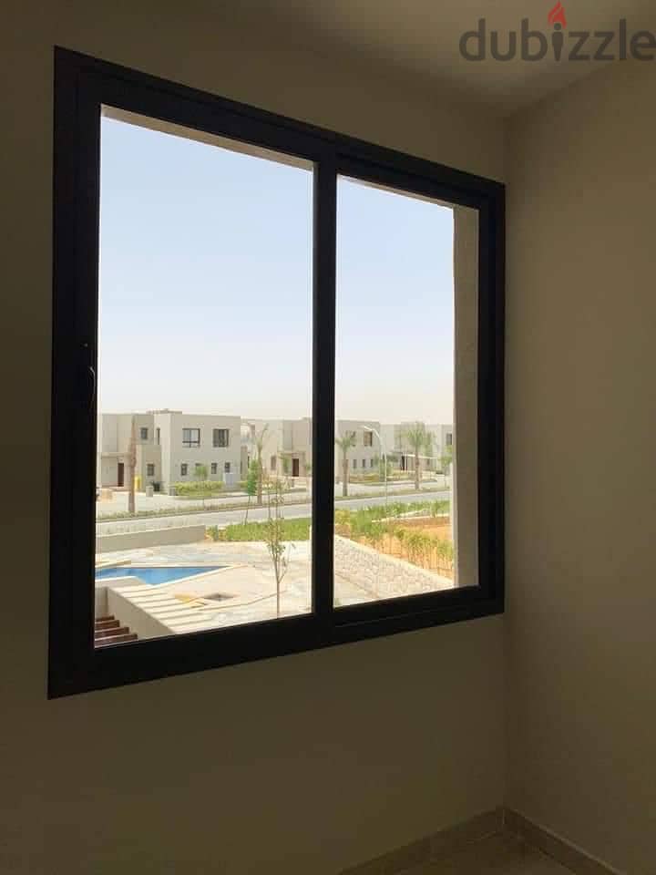 chalet 110 sqm , first row, fully finished with kitchen + ACS in Azha Ras Al Hekma 13