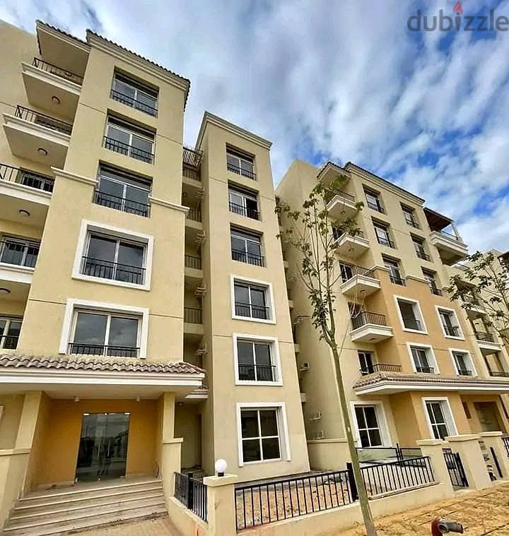 apartment3 rooms for sale in Sarai, New Cairo, next to Madinaty, at the entrance to Mostakbal City, in installments over 8 years 41%cash discount 17