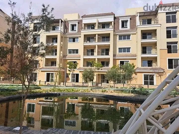 apartment3 rooms for sale in Sarai, New Cairo, next to Madinaty, at the entrance to Mostakbal City, in installments over 8 years 41%cash discount 18