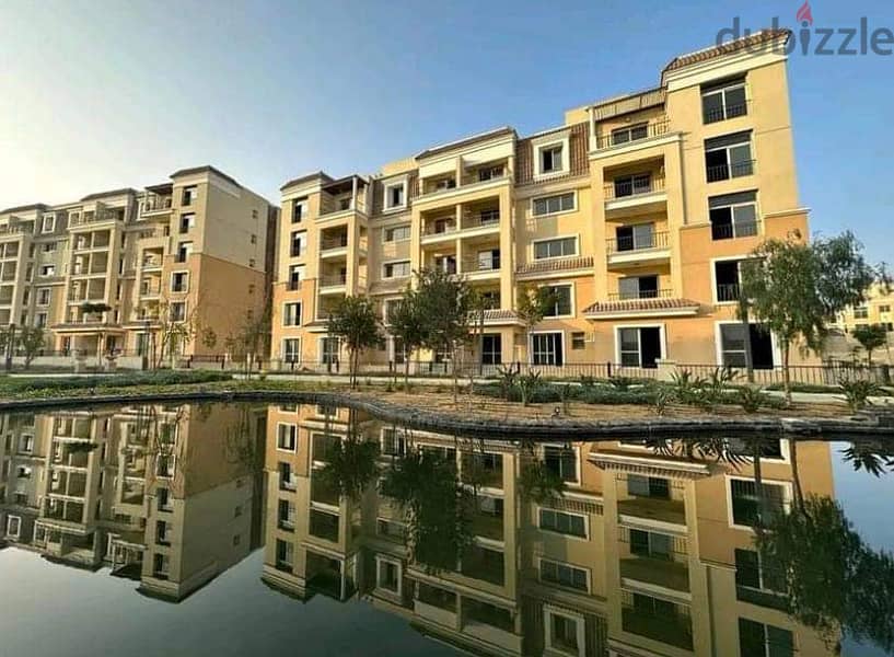 apartment3 rooms for sale in Sarai, New Cairo, next to Madinaty, at the entrance to Mostakbal City, in installments over 8 years 41%cash discount 21