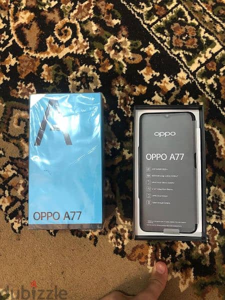 Oppo A77  كسر زيرو بدون خدش 1