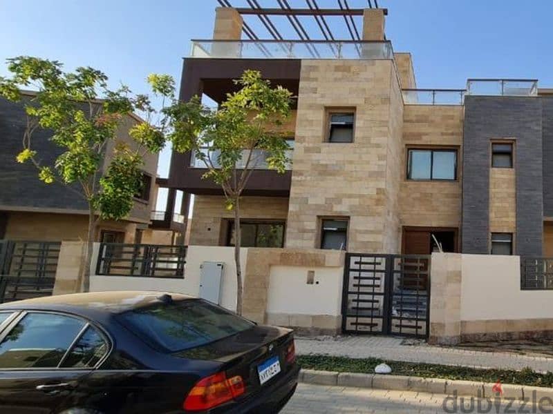 Vip villa with garden + roof for sale in front of the airport on Suez Road 6