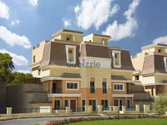 Discount 70% own S Villa in Sarai New Cairo +installments for 8 years