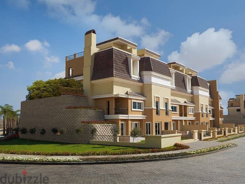 Discount 70% own S Villa in Sarai New Cairo +installments for 8 years 3