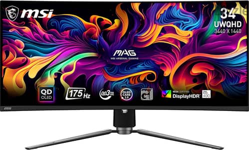 MSI MAG341CQP QD-OLED Ultrawide OLED UWQHD