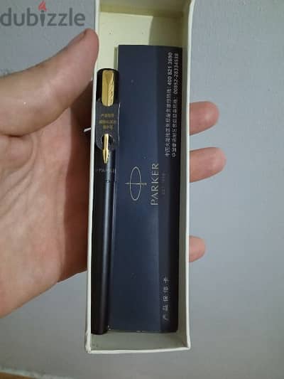 Parker Frontier Matte Black Gold Nib GT F