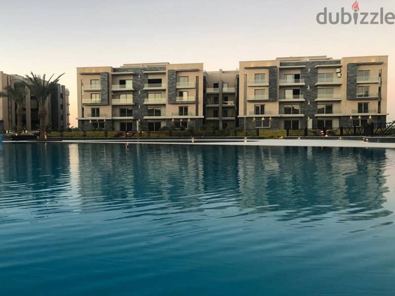 Ready to deliver Apartment with a pool view for sale in | Galleria Moon Valley | New Cairo beside AUC on 90th street in front of in installments 3