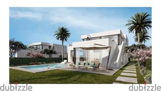 Townhouse villa for sale in North Coast | Seashore | in Ras El-Hekma with panoramic view direct beside | Hacienda West | and | Marselia Beach 5 |