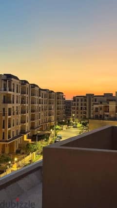 165 sqm apartment with a view garden + 193 sqm private garden for sale in Sarai Compound, Elan phase, with a 10% down payment