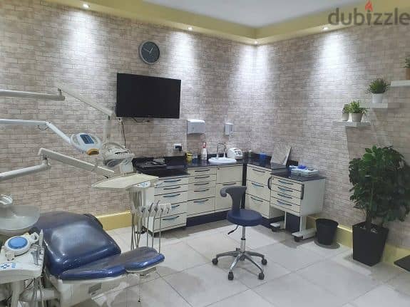 Pay 7% and you will own a finished dental clinic with a 5% discount in a fully medical building serving 12 compounds in the Fifth Settlement. 4