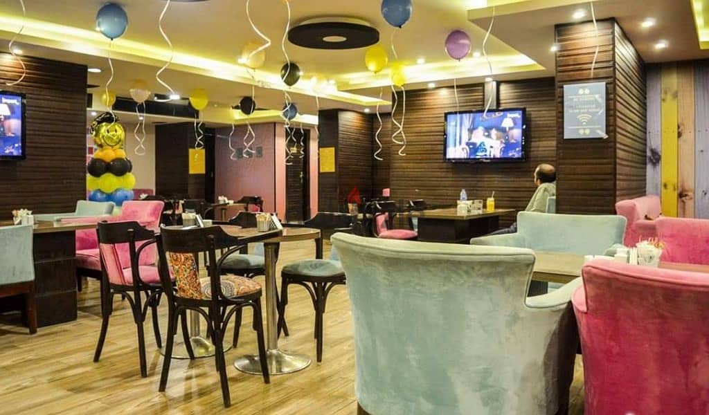 Ground floor cafe for sale in installments over 7 years in New Alamein with a 10% discount 13