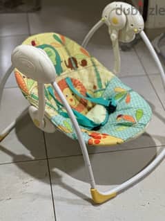used as new baby swing - bright stars brand