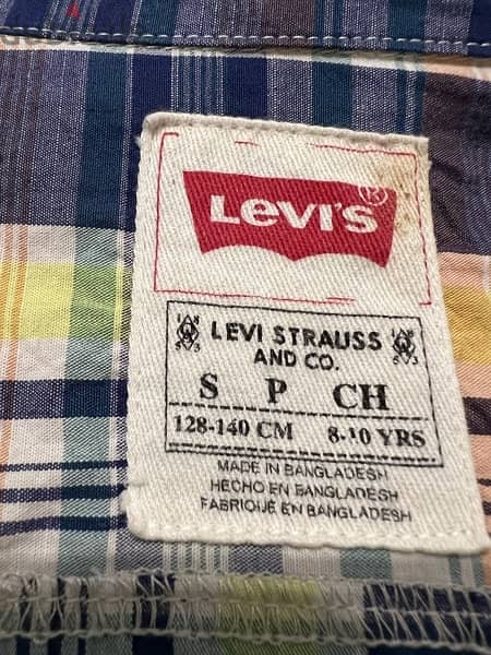 Levi’s original  long sleeve boys shirt 1