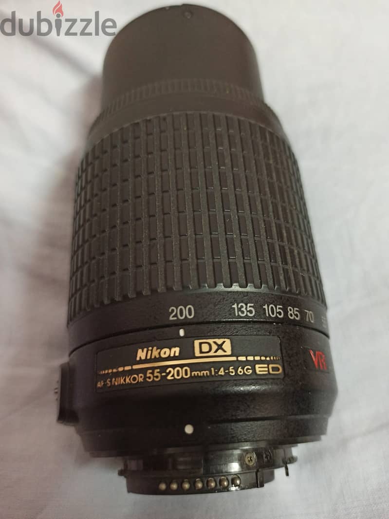 Nikon D3100 + Nikon lens 50-200 mm 1