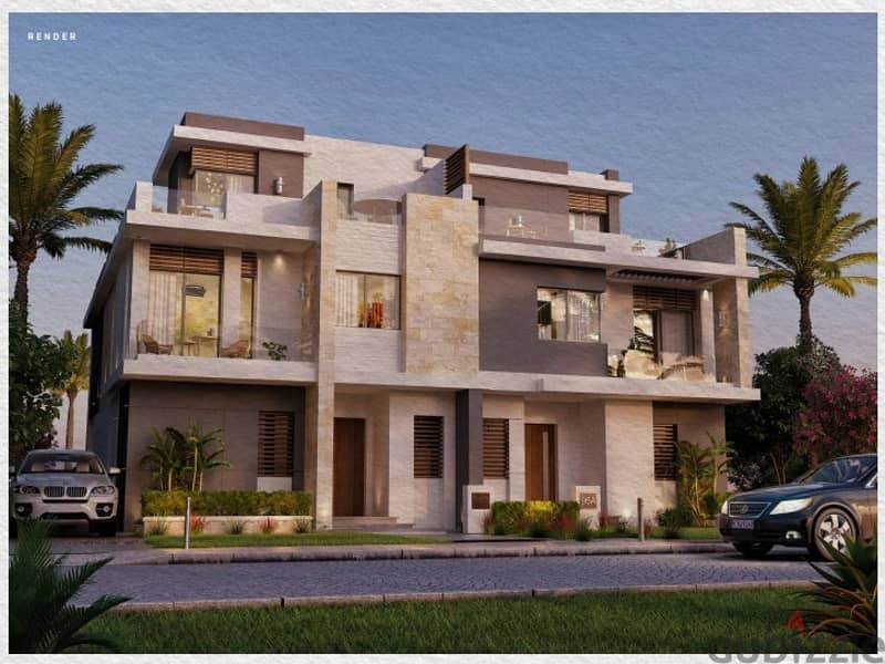 Townhouse corner for sale ​​260m in Tawny Hyde Park with dp : 10,437,000  prime location on a lake 1